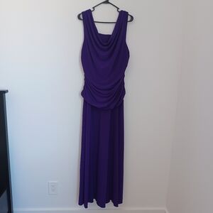 Women's Dresses Maxi Purple Size    16